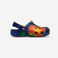 Crocs Classic Solarized Clog K -  כפכפים לילדים קרוקס בהדפס צבעוני