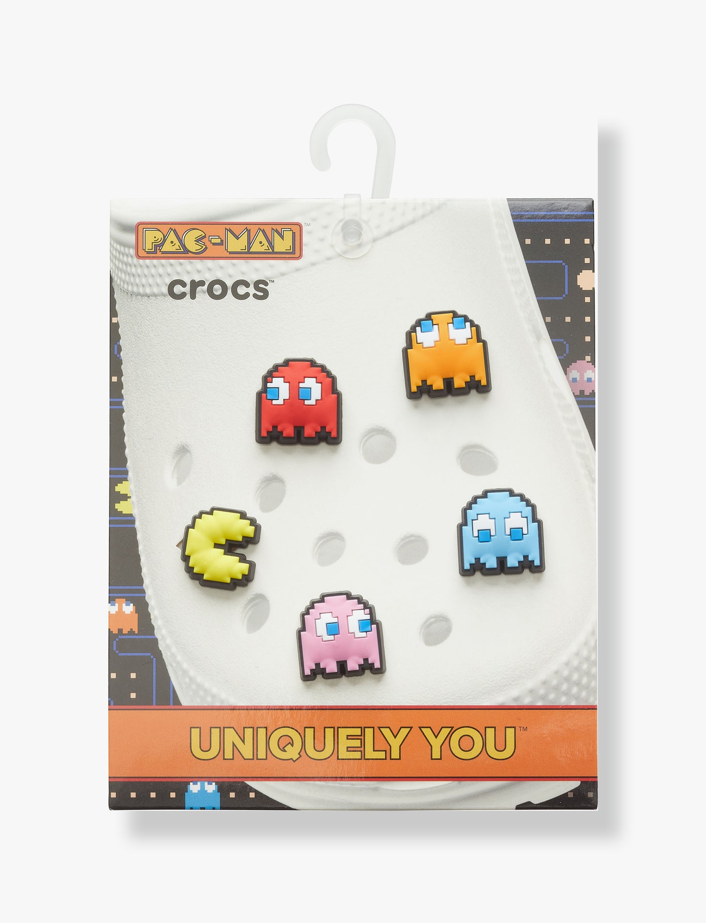 Crocs Jibbitz charms Pac Man 5 Pack - מארז ג'יביטים קרוקס
