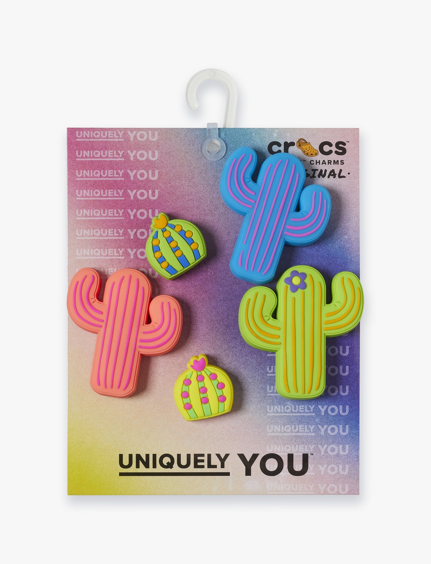 Crocs Jibbitz Lights Up Cacti 5 Pack - מארז ג'יביטים קרוקס עם אורות