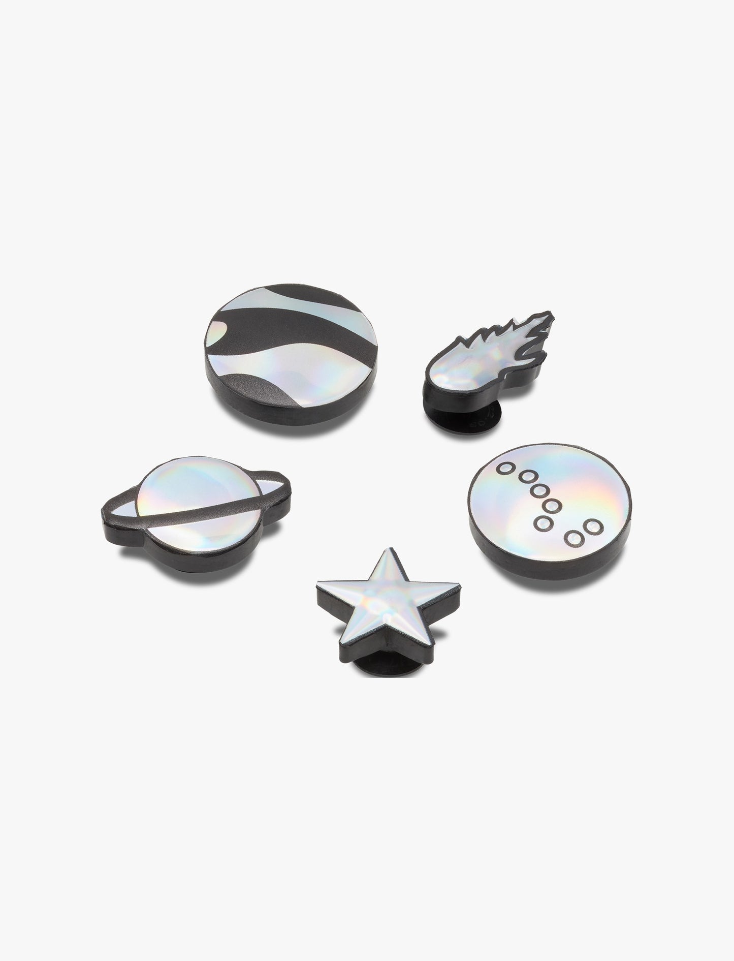 Crocs Jibbitz Irdscnt Out Of This World 5 pack - מארז ג'יביטים קרוקס