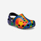 Crocs Classic Solarized Clog K -  כפכפים לילדים קרוקס בהדפס צבעוני