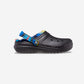 Crocs Classic Lined Spray Dye Clog K - כפכפי קרוקס עם פרווה צבעונית לילדים