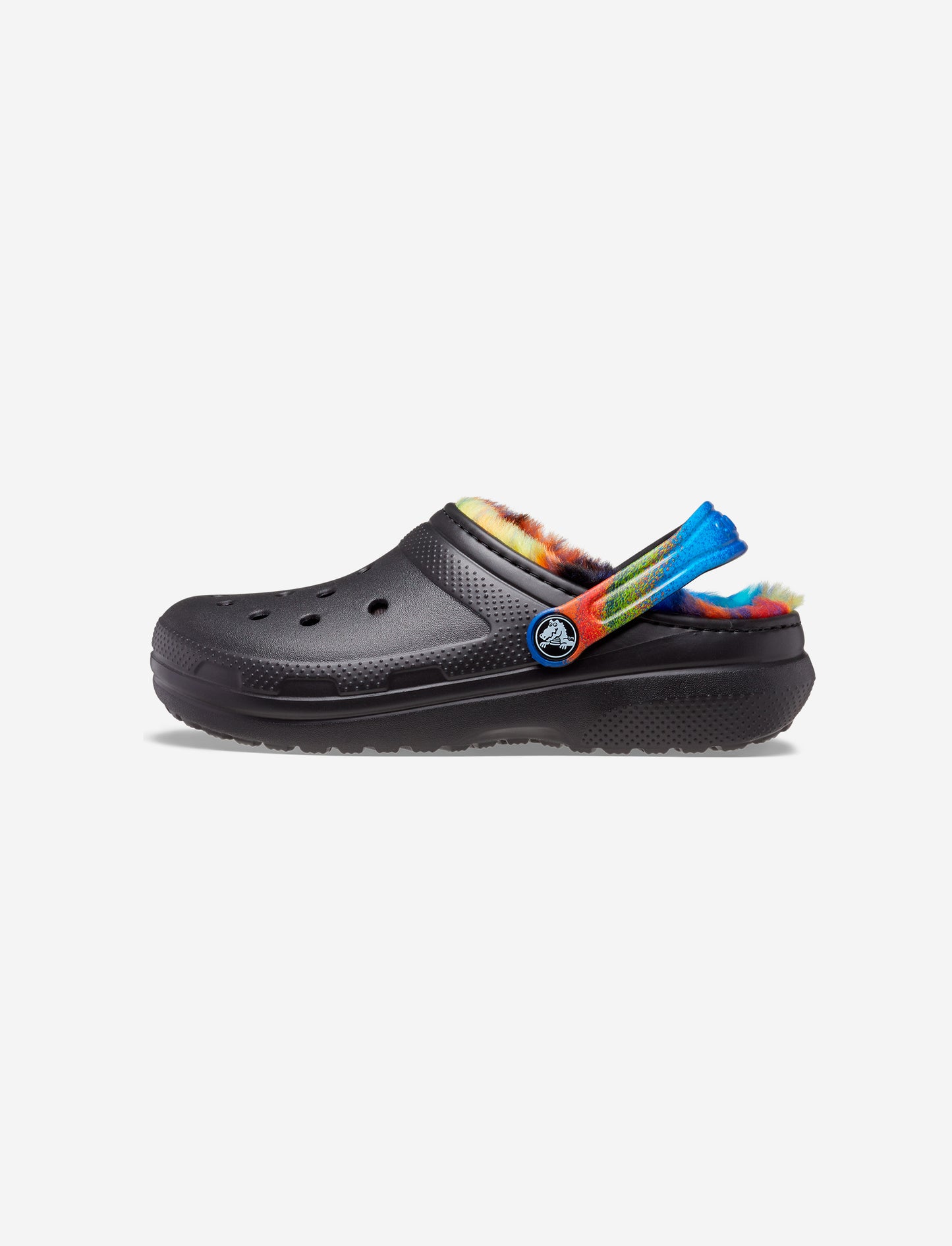 Crocs Classic Lined Spray Dye Clog K - כפכפי קרוקס עם פרווה צבעונית לילדים