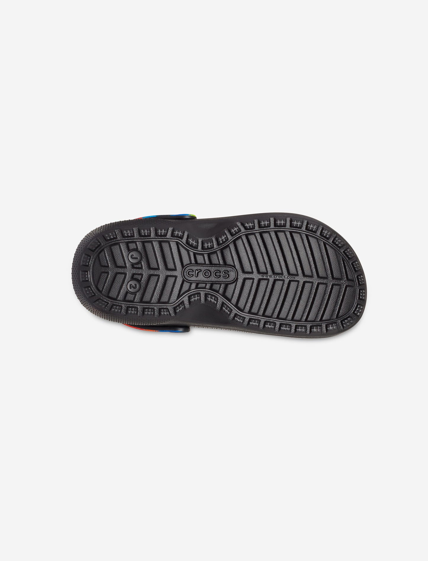 Crocs Classic Lined Spray Dye Clog K - כפכפי קרוקס עם פרווה צבעונית לילדים