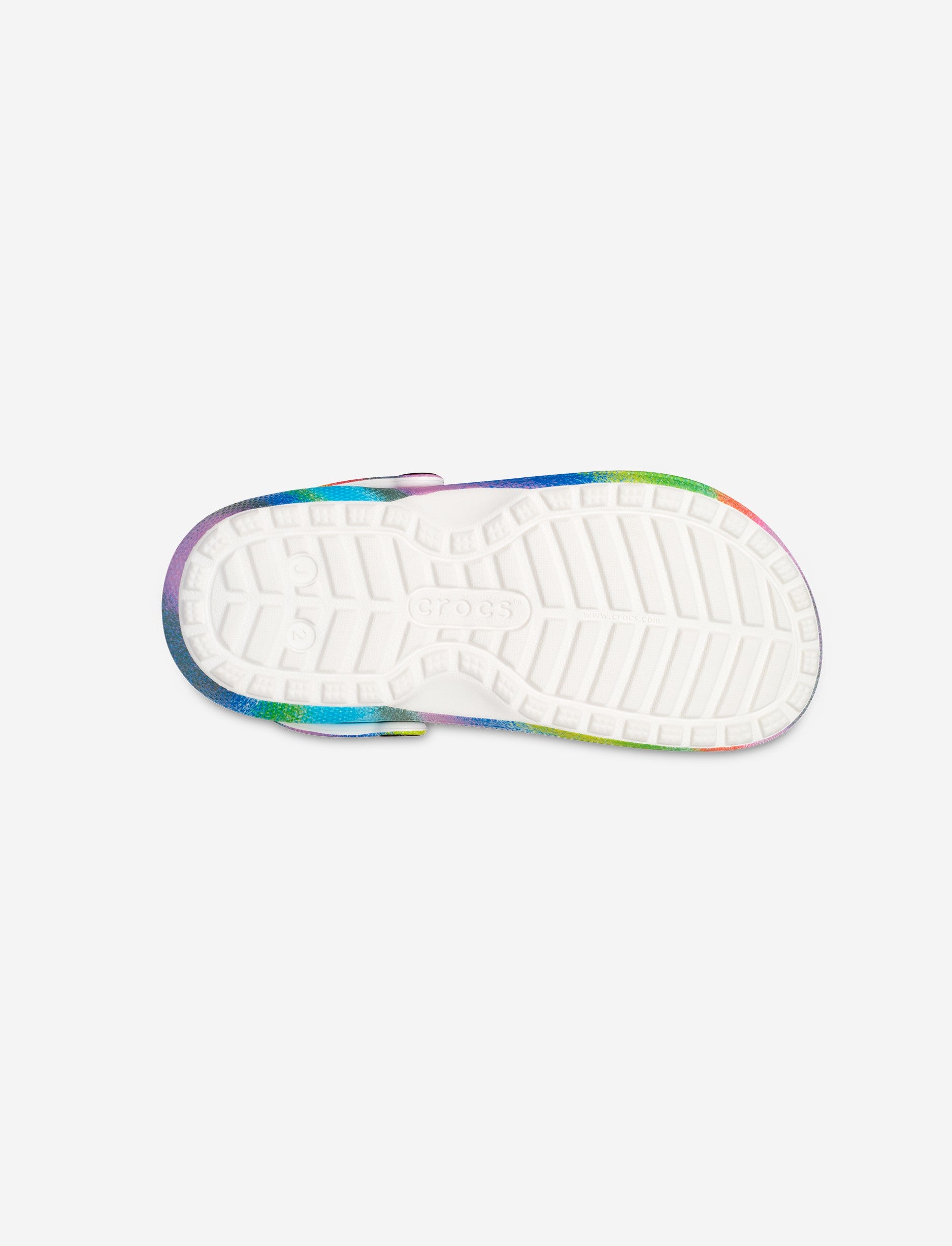 Crocs Classic Lined Spray Dye Clog K - כפכפי קרוקס עם פרווה צבעונית לילדים