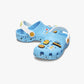 Crocs Toddlers’ Cookie Monster Classic Clog - כפכפי קלוג קרוקס בעיצוב עוגיפלצת מרחוב סומסום לילדים בצבע תכלת