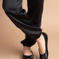 Crocs Brooklyn High Shine Flat - נעלי קרוקס שטוחות לנשים בצבע שחור