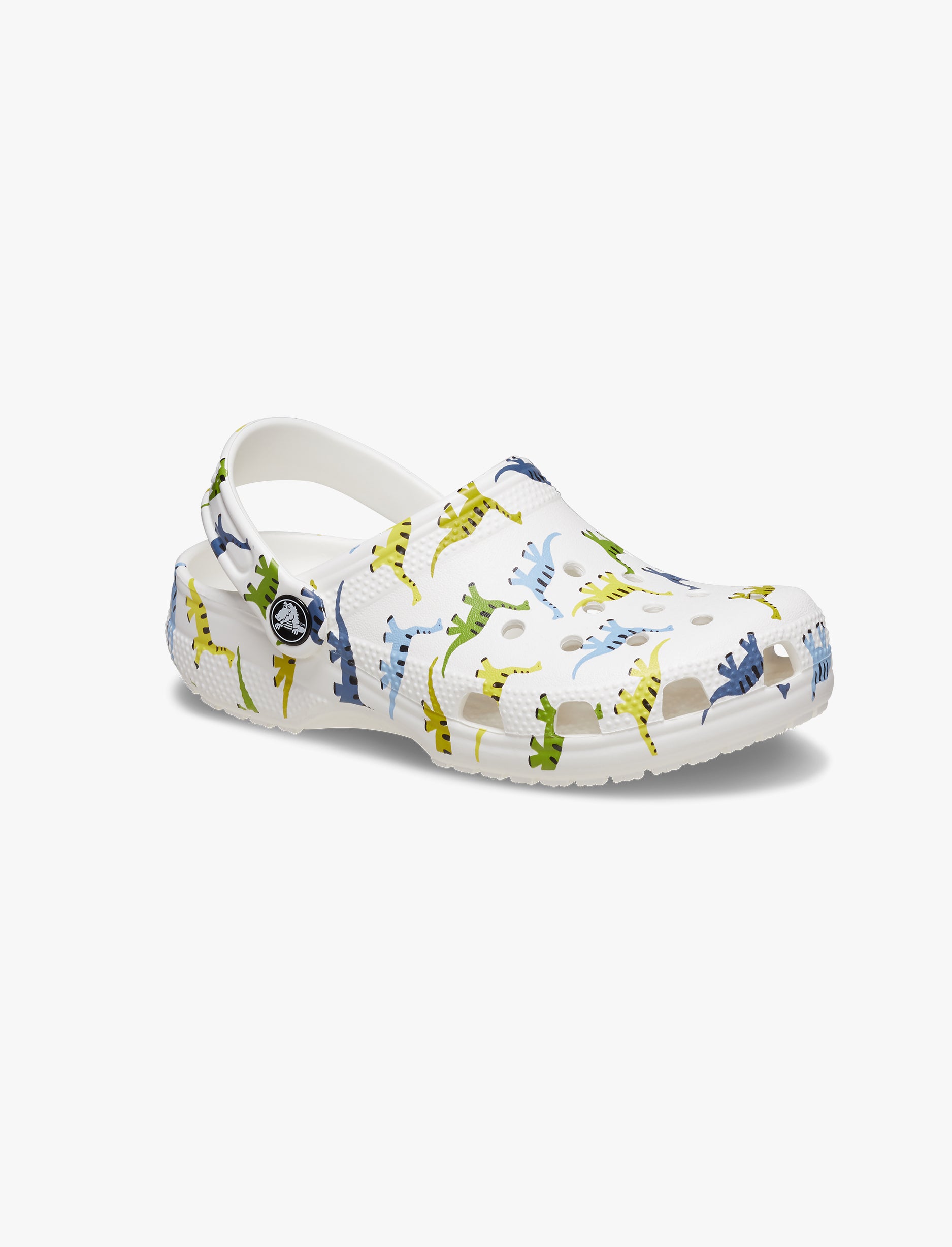 Crocs Classic Character Print Clog K - כפכפים לילדים קרוקס בצבע לבן/צב ...