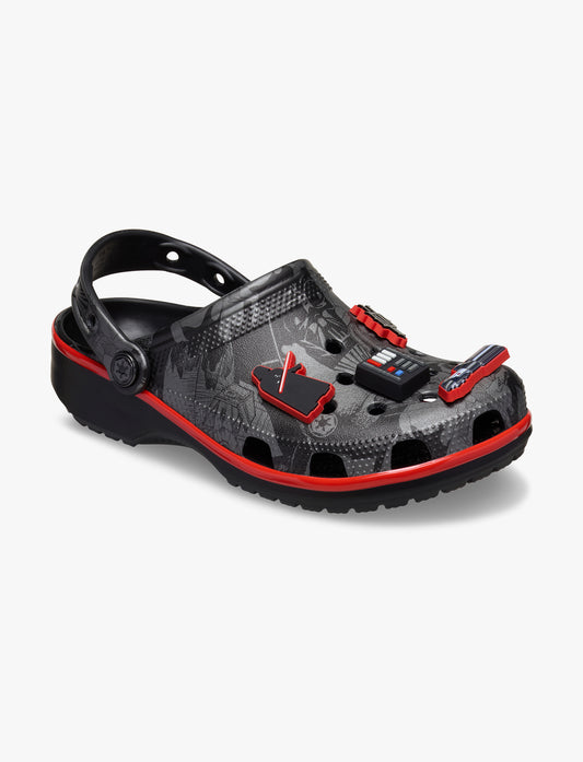 Crocs Star Wars Grphic Drth Vader Classic Clog -  כפכפי קלוג קרוקס מלחמת הכוכבים בצבע שחור/אפור