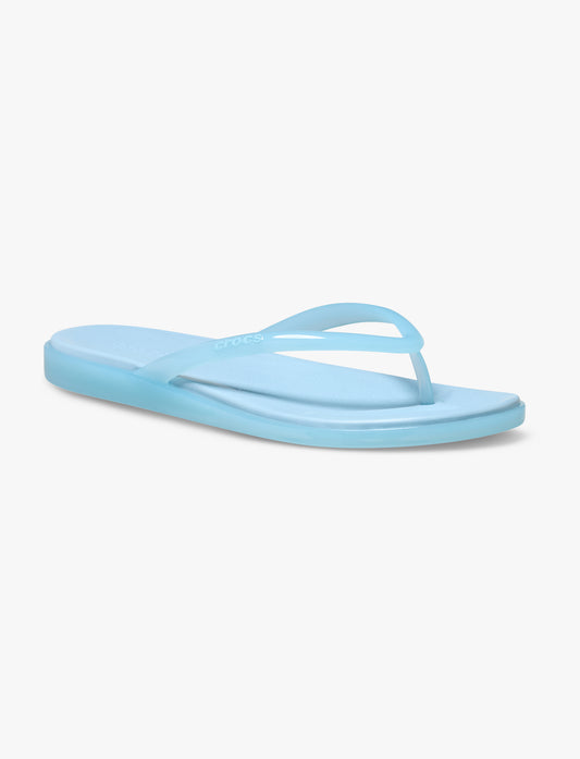 Crocs Miami Round Toe Jelly -  כפכפי אצבע מיאמי קרוקס לנשים בצבע כחול שמיים ג'לי
