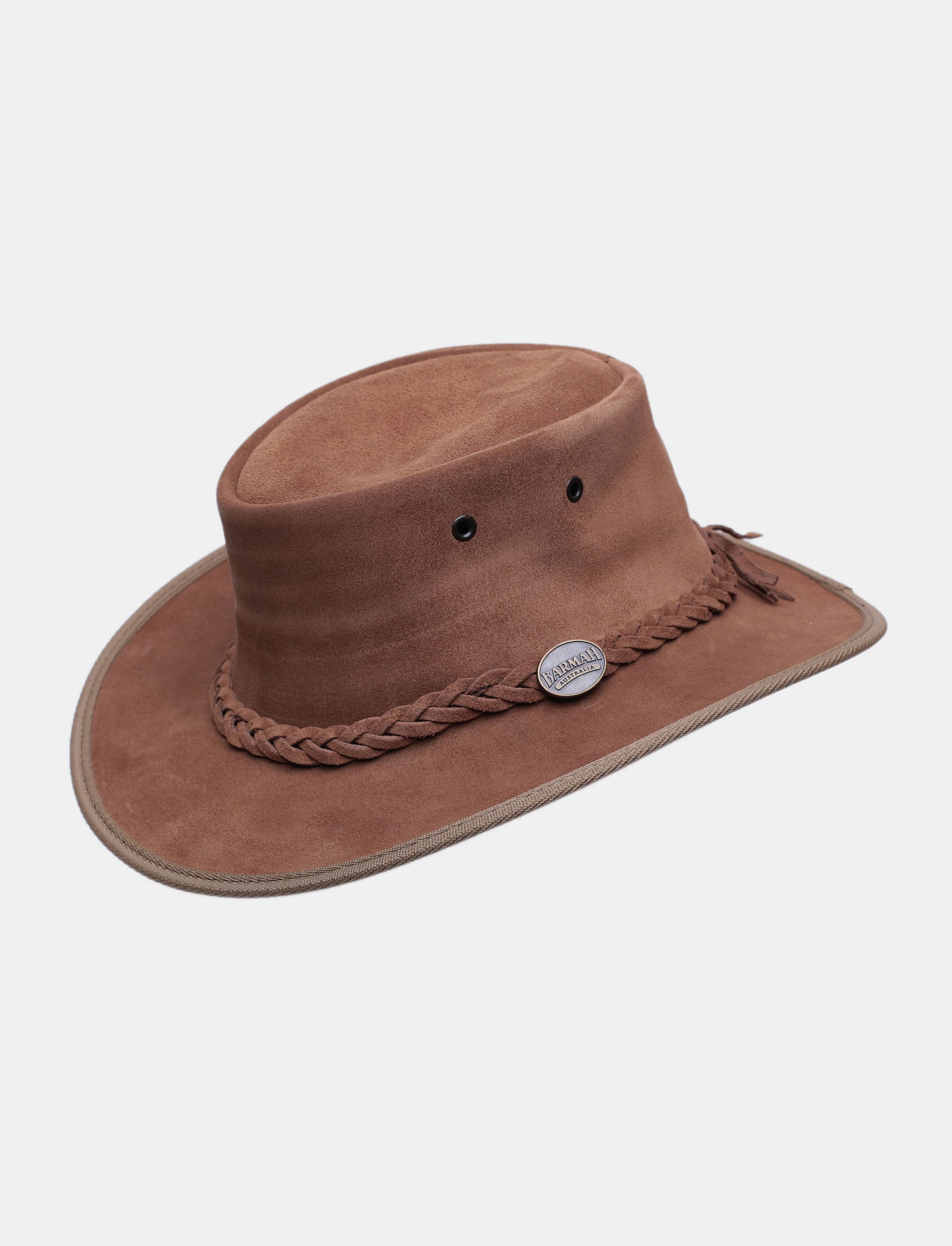 Barmah HI 1061 - כובע בוקרים רחב שוליים ברמה מזמש